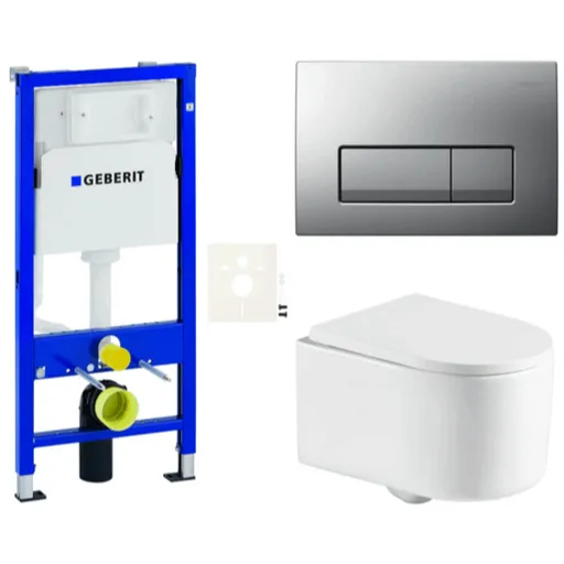 Závesný wc set do ľahkých stien / predstenová SAT SIKOGESTOR72D50