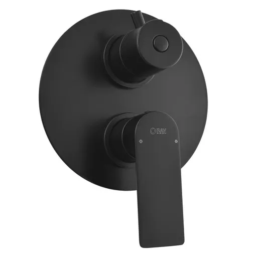 RAV SLEZÁK Nil vaňová batéria vrátane podomietkového telesa matná čierna NL187.3CMAT