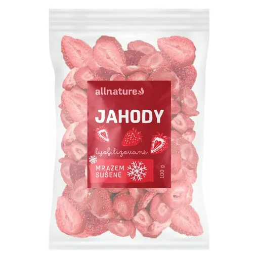 ALLNATURE Jahoda sušená mrazom 100 g