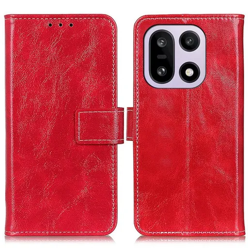 RETRO Peňaženkový obal OnePlus 15 červený