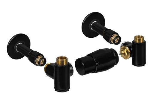 HOPA - INTER-SET, rohový ventil (Z8) - Farba - Čierna , Variant - Pravá RDINTERSETRB