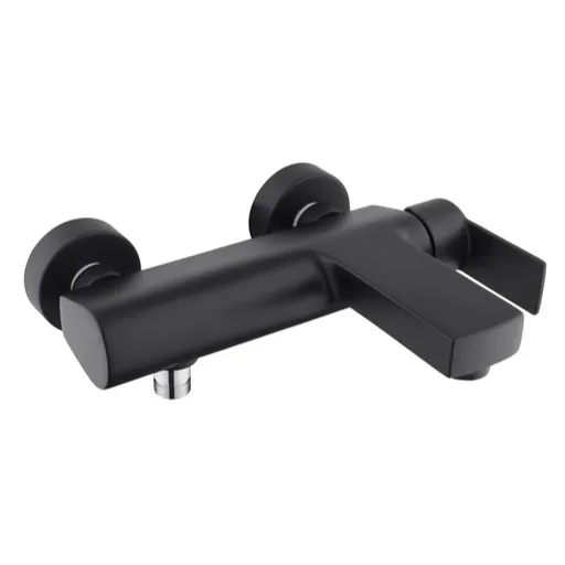 Vaňová batéria SAT B-Way bez sprchového setu 150 mm čierna matná SATBSBW222