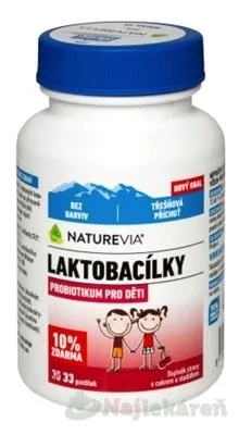 Swiss Laktobacilky s čerešně 33 ks