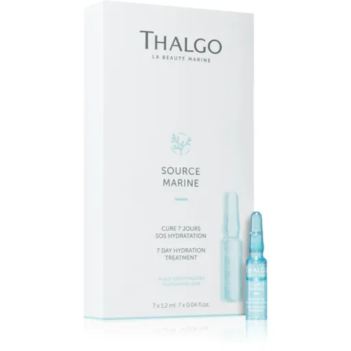 Thalgo Source Marine 7 Day Hydration Treatment 7dňová regeneračná kúra pre intenzívnu hydratáciu pleti 7x1.2 ml