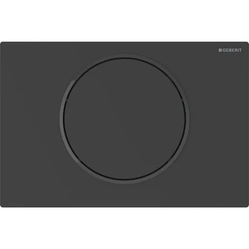 Geberit Sigma10 ovládacie tlačidlo oceľ čierna matná 115.867.16.6
