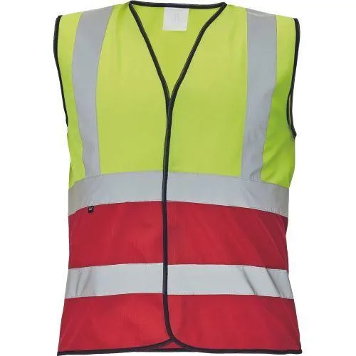 LYNX DUO vesta žltá/červená 3XL