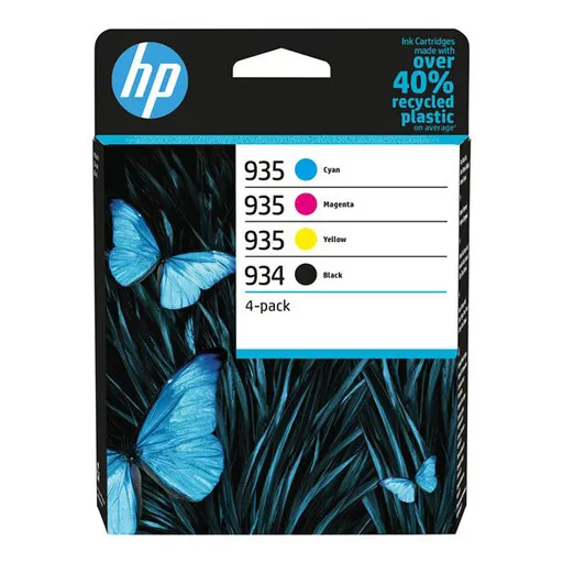 MultiPack HP 6ZC72AE - originálna cartridge, čierna + farebná, 1x9ml/3x4ml multipack