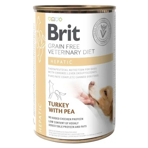 BRIT Veterinary diet grain free hepatic 400 g
