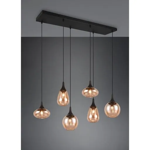 Trio Lumina osvetlenie 93x34 cm kov čierna matná TR317000613