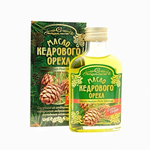 100% cédrový olej Altajský, za studena lisovaný, panenský - Specialist Objem: 100 ml