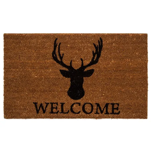 Home Elements Kokosová rohožka Jeleň, 43 x 73 cm