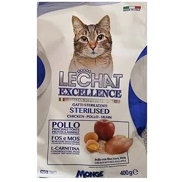 Monge Lechat Excellence Sterilized Chicken superprémiové krmivo 400 g (8009470060097)