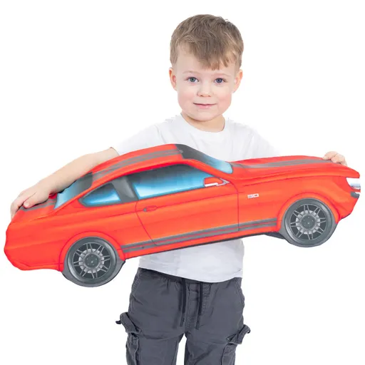 Plyšový Mustang (výber farby) (Farba mustanga: Červená, Veľkosť mustanga: XXL)