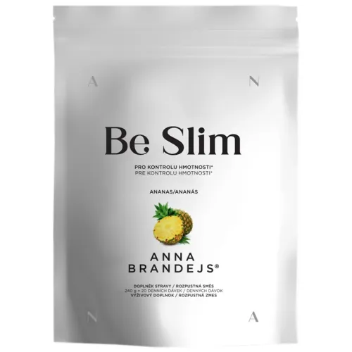 Be Slim ANNA BRANDEJS Ananás doplnok stravy podporujúci diétny a pohybový režim 240g