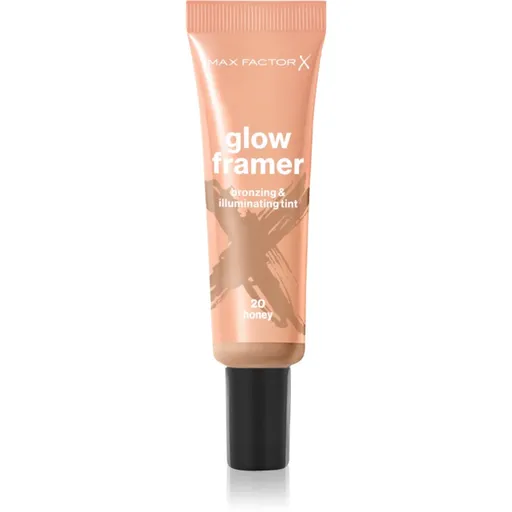 Max Factor Miracle Pure Glow Framer bronzujúci fluid odtieň 20 Honey 30 ml