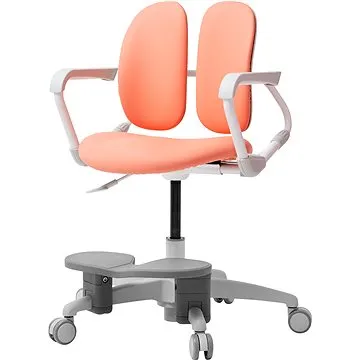 3DE Duorest Milky lososová s podperou nôh (3DEMI218F_CORAL)