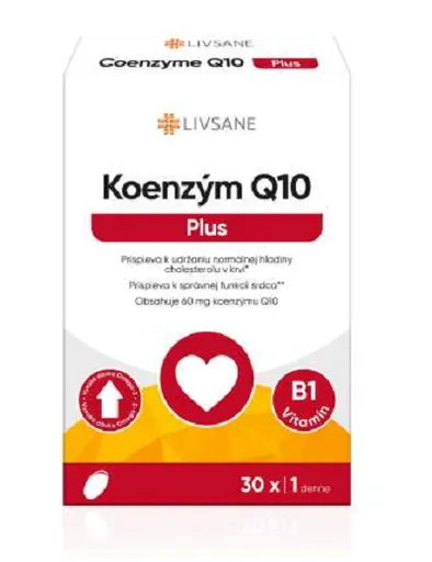 LIVSANE Koenzým Q10 Plus 30cps