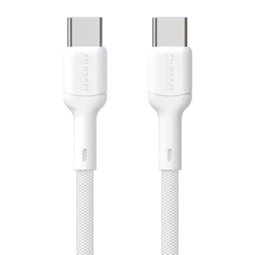 DUDAO L9C Kábel USB-C / USB-C 65W 1m biely