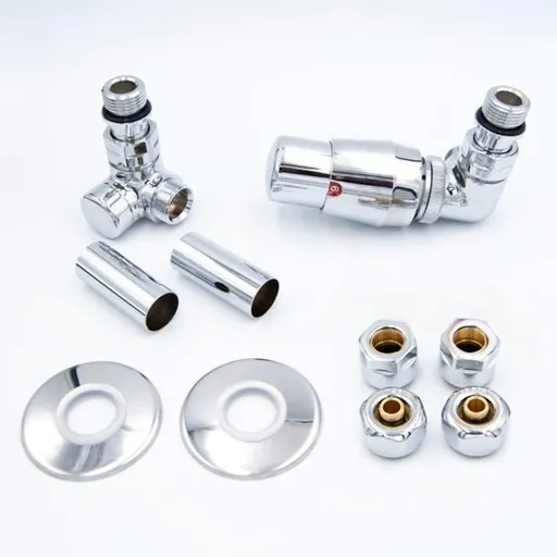 HOPA Classic-Set ventil pre ústredné vykurovanie chróm VENTILVISIONSETC