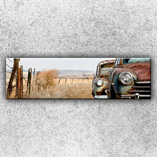 Foto na plátno Staré autá 140x40 cm