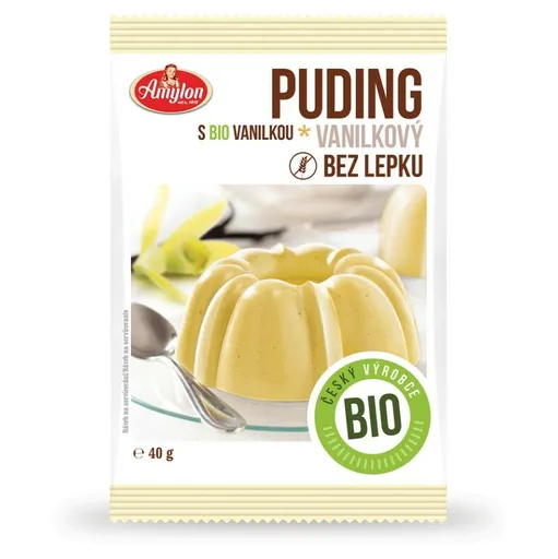 AMYLON Puding vanilkový Amylon 40 g BIO