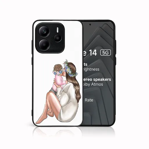 MY ART Ochranný kryt pre Xiaomi Redmi Note 14 5G BABY GIRL (111)
