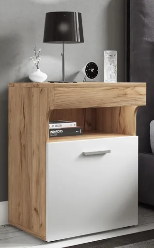 VCM Noční stolek Slepal M, dub medový