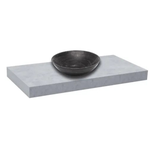 Doska pod umývadlo bez umývadla Naturel Dolce 150x8x50 cm beton mat DO15050BE