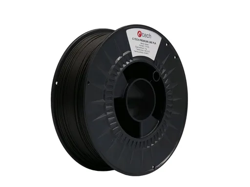 C-Tech 3DF-P-PLA1.75-CRB 3D filament, PREMIUM LINE, PLA, carbon, 1,75mm, 1kg