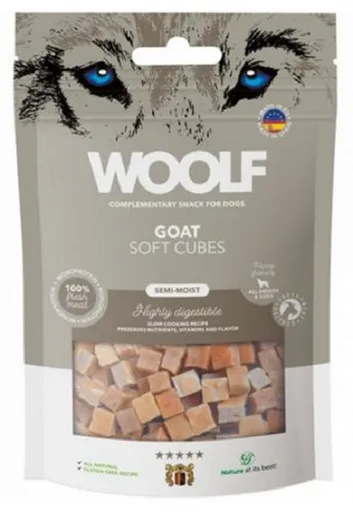Woolf Dog Soft Cubes kozie, maškrta pre psy 100g