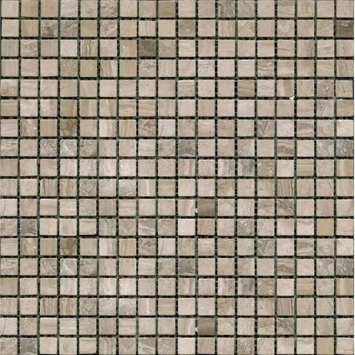 Kamenná mozaika Premium Mosaic Stone šedá 30x30 cm mat STMOS15GYW