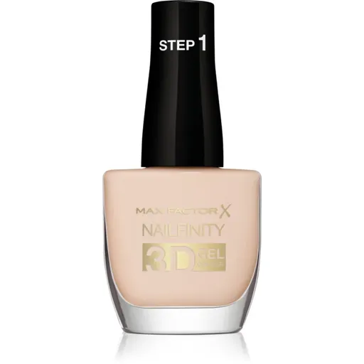 Max Factor Nailfinity Gel Colour gélový lak na nechty bez použitia UV/LED lampy odtieň 207 For Real 12 ml