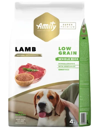 Amity Super Premium LG Lamb granule pre dospelé psy 4kg