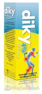 Diky 4% Spray Gel aer.deo.1 x 30 ml/25 g