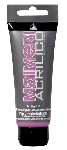 MAIMERI ACRILICO - Akrylové farby 462 - permanent violet reddish, 0,2 L