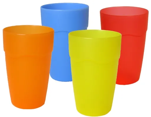 TVAR - Pohár 0,2 l rôzne farby, umelá hmota