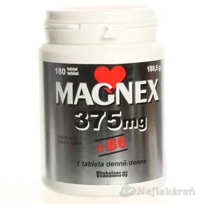Vitabalans MAGNEX 375 mg 180 tabliet