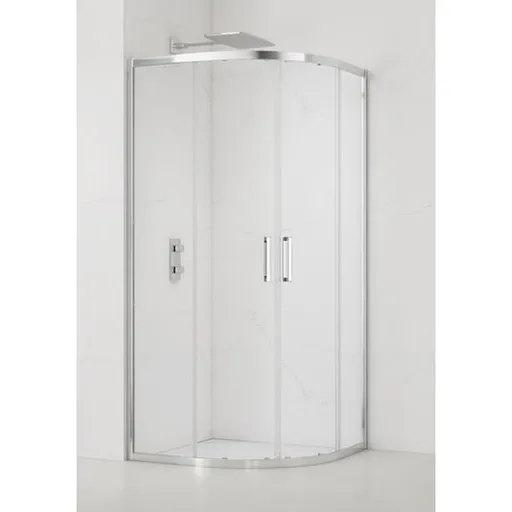 Sprchový kút štvrťkruh 90x90 cm SAT TEX SIKOTEXS90CRT