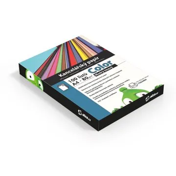 Alza Color A4 modrý tmavý 80g 100 listov (55061)