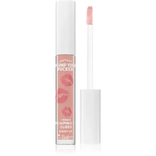 theBalm Plump Your Pucker Lip Gloss lesk na pery pre väčší objem odtieň Giddy-Up 2.7 ml