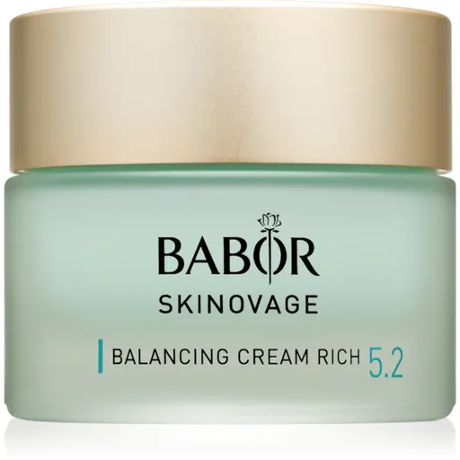 BABOR Skinovage Balancing Cream Rich výživný a hydratačný krém pre mastnú a zmiešanú pleť 50 ml
