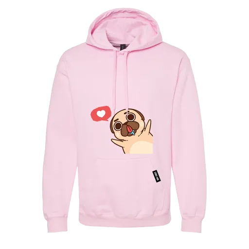 Labka Hore mikina Čo ťa nezabije, to ťa posliní Ružová S