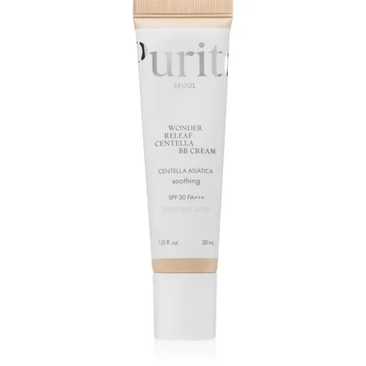 Purito Wonder Releaf Centella BB Cream rozjasňujúci BB krém s upokojujúcim účinkom odtieň 13 Neutral Ivory 30 ml