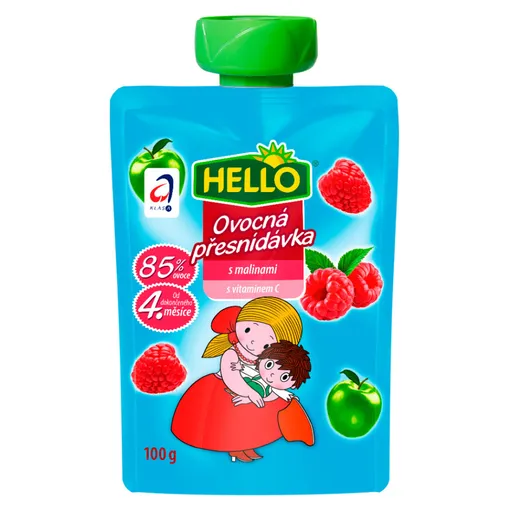 HELLO Kapsička s malinami 100 g x 12 kusov