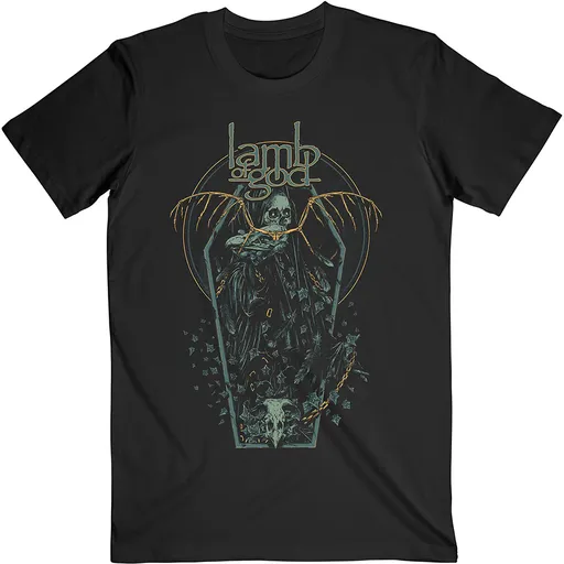 Lamb of God tričko Coffin Kopia Čierna XL