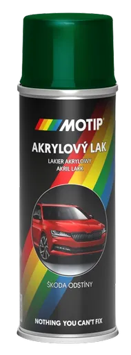 AUTOSPREJ ŠKODA - Metalíza na auto v spreji AC9570 - zelená natur 0,2 L