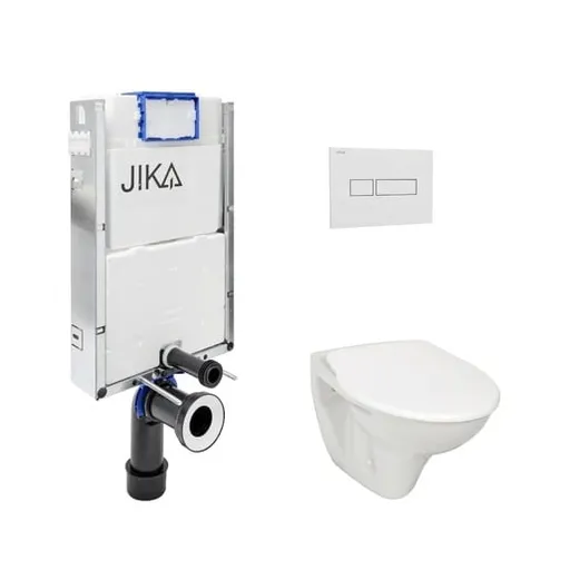 Cenovo zvýhodnený závesný WC set Jika na zamurovanie + WC Jika Nila KMPLJIKA