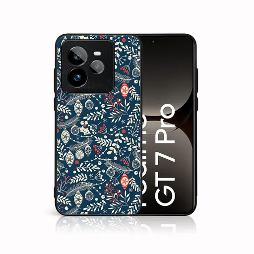MY ART Kryt s vianočným dizajnom Realme GT 7 Pro 5G MISTLETOE (070)