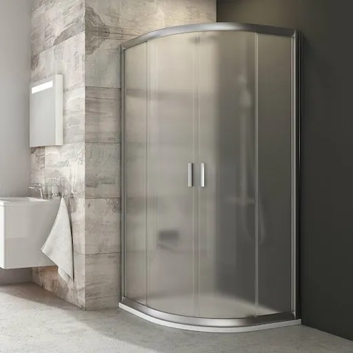 Ravak Blix sprchový kút štvrťkruh 80x80 cm 3b240u00zg BLCP480GS