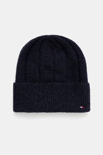 Čiapka s prímesou vlny Tommy Hilfiger